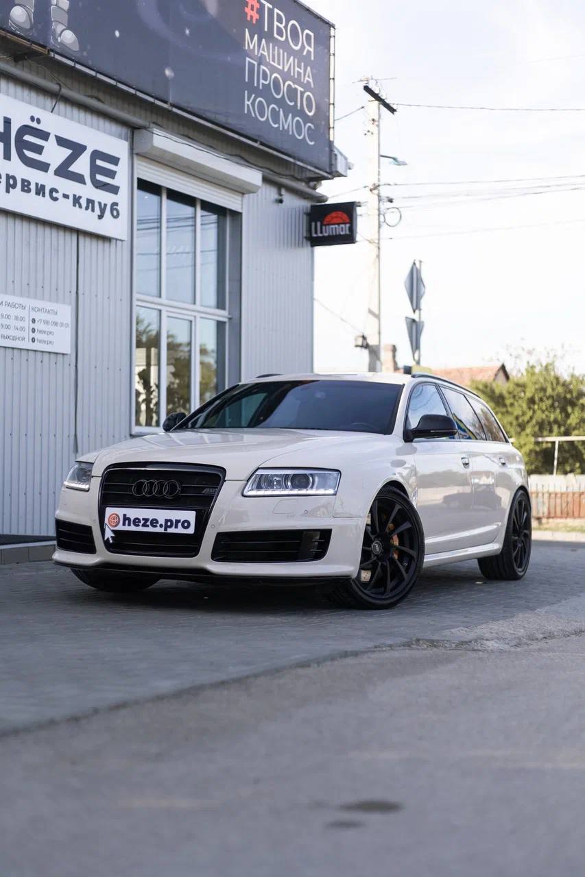 Полное покрытие кузова Audi защитным полиуретаном Sunmax цвета Ashes