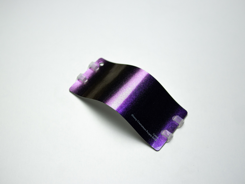 Виниловая плёнка Glossy Chameleon Purple Gold (хамелеон пурпурно-золотой), CHH4, 1,52×17,5 м