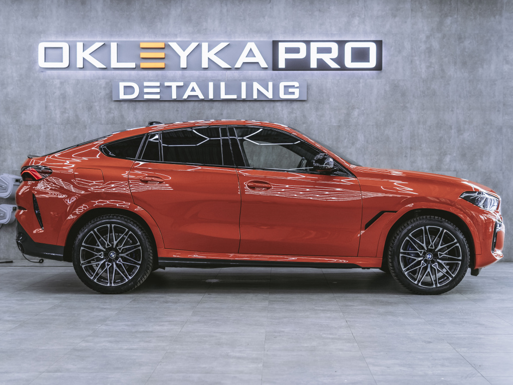 Полиуретановая пленка PPF Colors Glossy Lava Orange Light (лавово-оранжевый), глянцевая, UC1220, 1,52×15 м