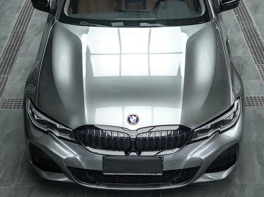 Полиуретановая пленка PPF Colors Liquid Metal Silver (серый металлик), глянцевая, UC3005, 1,52×15 м