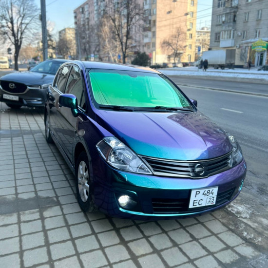 Цветная полиуретановая пленка Sunmax Green Purple PPF