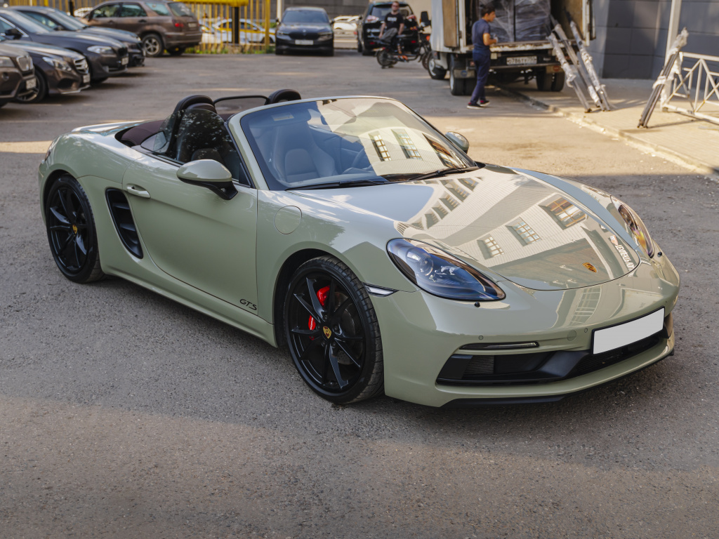 Виниловая плёнка Super Glossy Panzer Green (зелёная), глянцевая, SGE1P-I, 1,52×17,5 м