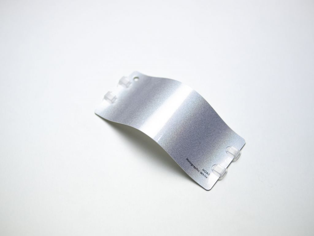 Виниловая плёнка Holographic White (голографический белый), глянцевая, HOA0, 1,52×17,5 м
