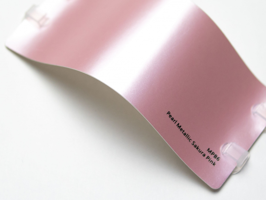 Виниловая плёнка Pearl Metallic Sakura Pink (жемчужный металлический цвета сакуры), MPB6, 1,52×17,5 м
