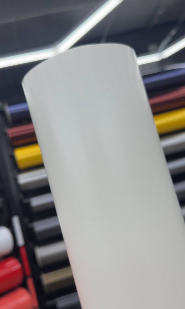 Цветная полиуретановая пленка Sunmax White Matt Pearl PPF