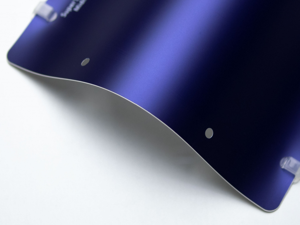 Виниловая плёнка Super Satin Chrome Midnight Blue (полуночный синий), матовый сатин, SKG9P, 1,52×17,5 м