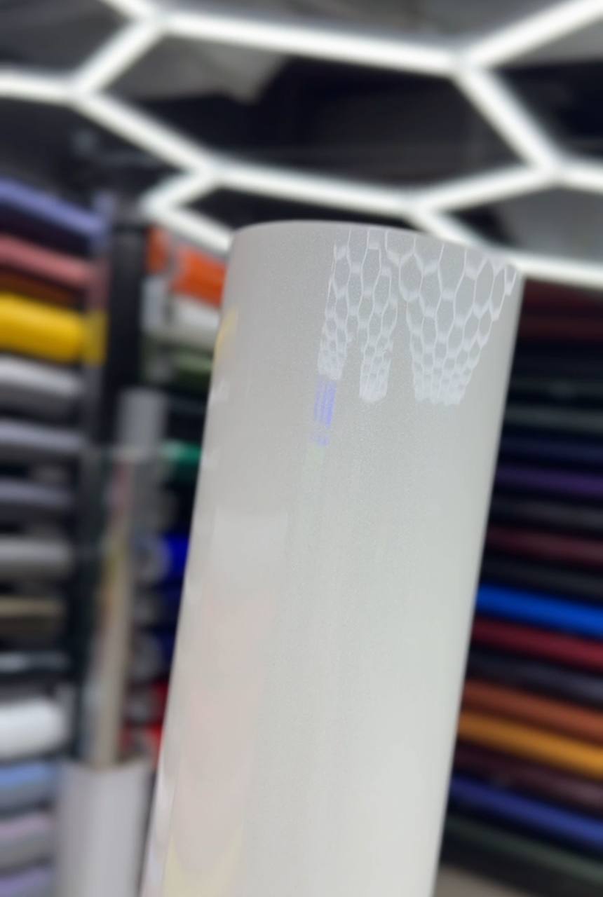 Цветной полиуретан Sunmax White Gloss Pearl PPF