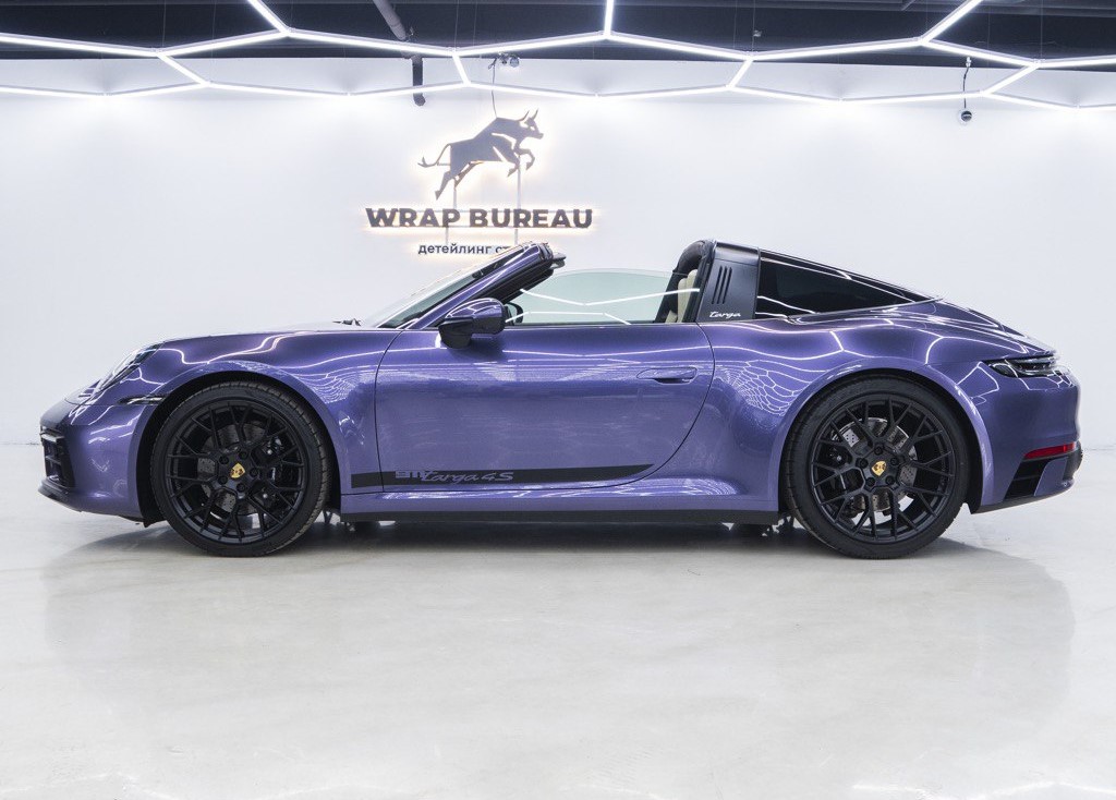 Полиуретановая пленка PPF Colors Glossy Metallic Dusty Violet (пыльно-фиолетовый металлик), глянцевая, UC2077, 1,52×15 м