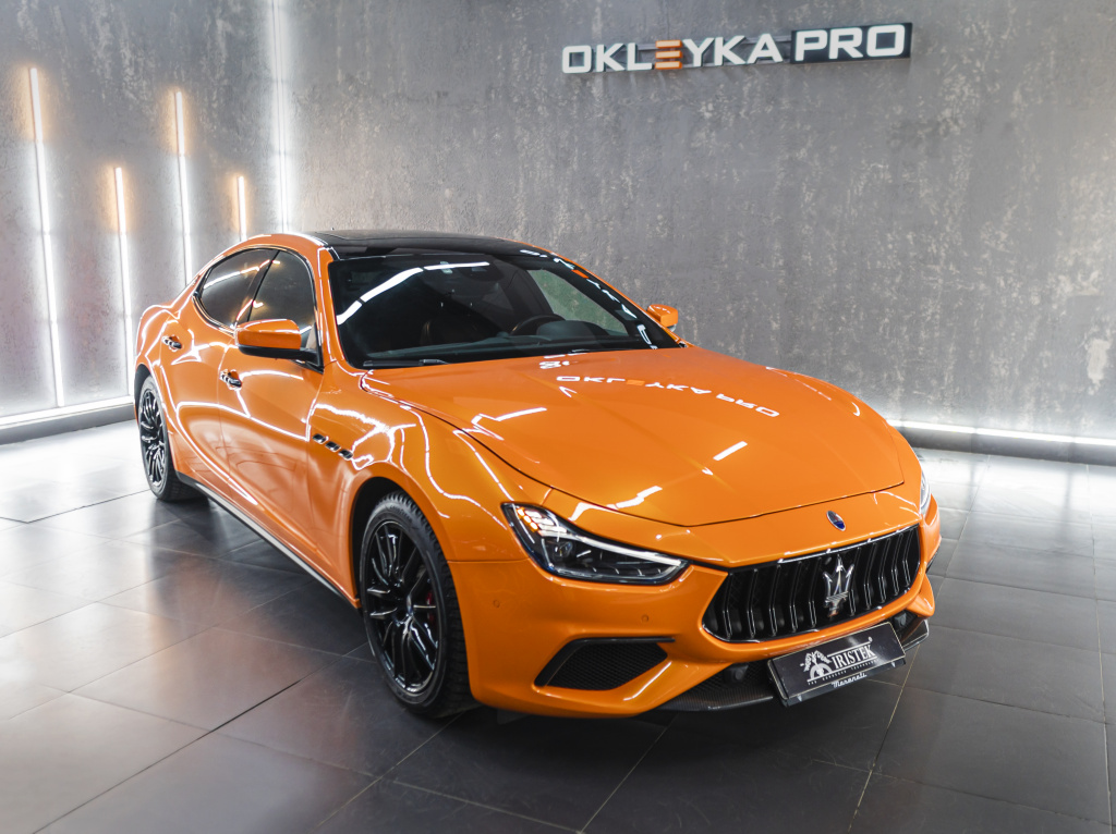 Виниловая плёнка Super Glossy Competition Orange (BMW) (оранжевый), глянцевая, ORD3P, 1,52×17,5 м