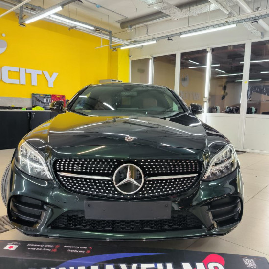 Цветная полиуретановая пленка Sunmax Goodwood Green Pearl PPF