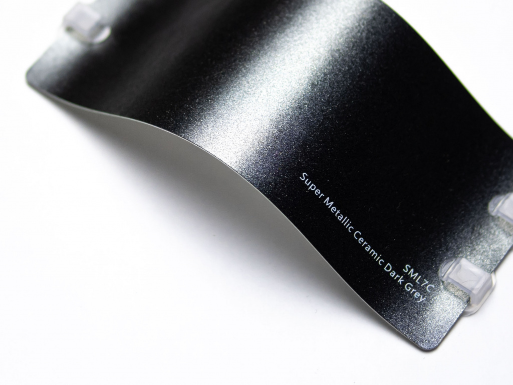 Виниловая плёнка Super Metallic Ceramic Dark Grey (металлик, керамический темно-серый), SML7C, 1,52×17,5 м