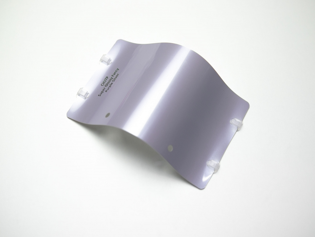 Виниловая плёнка Super Glossy Fancy Purple Silver (фиолетово-серебряный), глянцевая, CHJ7P, 1,52×17,5 м