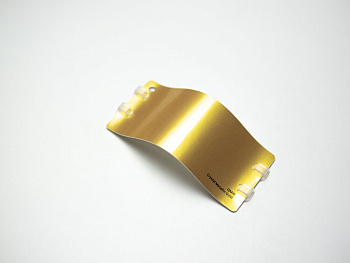 Виниловая плёнка Crystal Metallic Sunrise Gold (кристальный металлик золотой), QMI0, 1,52×17,5 м