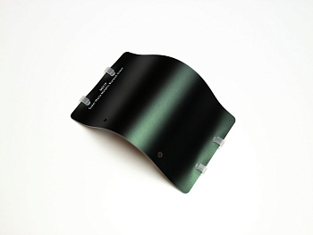 Виниловая плёнка Super Matte Metallic Blackish Green (металлический черно-зеленый), матовая, MEE7P, 1,52×17,5 м