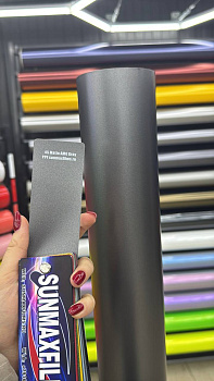 Цветная полиуретановая пленка Sunmax Matte AMG Gray PPF
